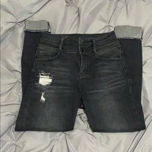 Ultra high rise Kancan skinny jean